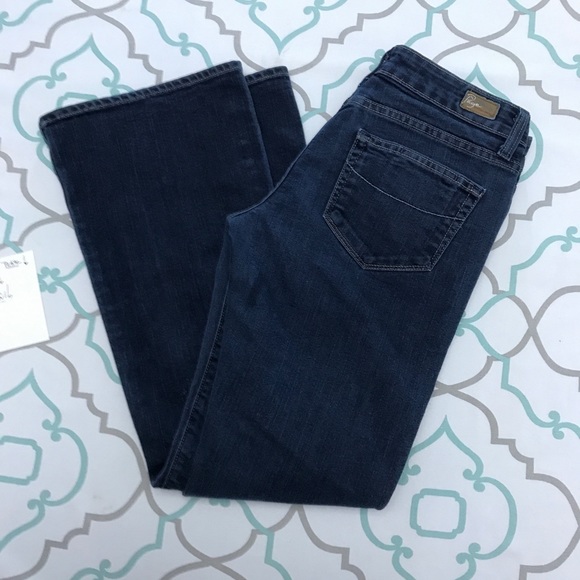 💙👖BEAUTIFUL PAIGE JEAN👖💙28 5/6 29” DARK PETITE - Picture 7 of 8